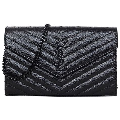 ysl caviar leather bag